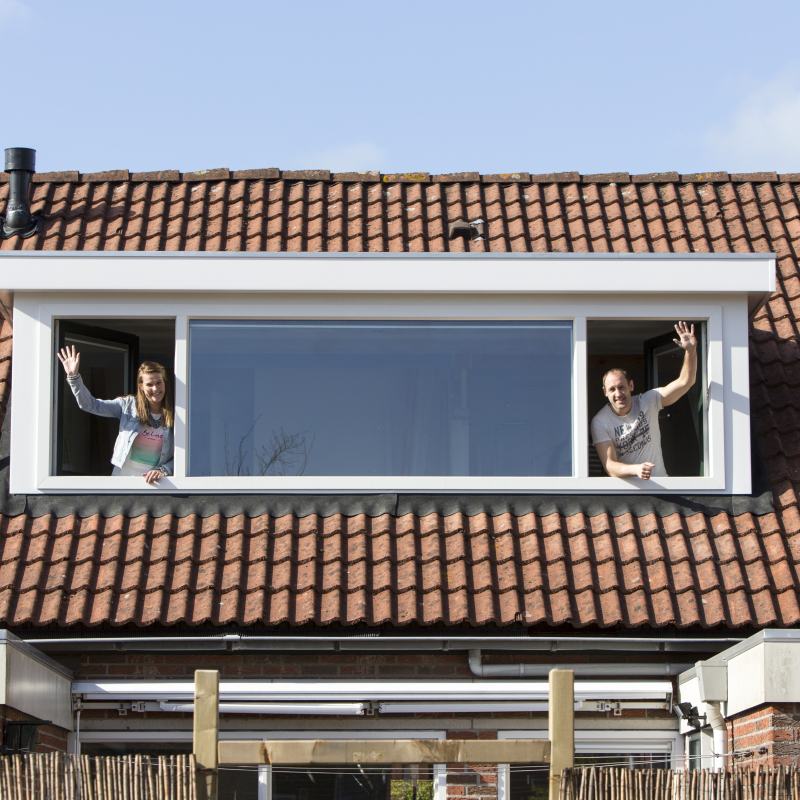 Kunststof dakkapel Leeuwarden